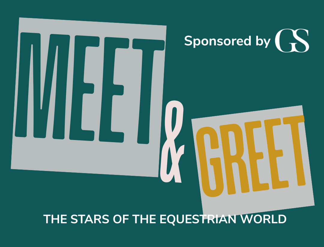 Up close with equestrian stars at The National Equine Show 2026: GS Equestrian continues sponsorship of Meets & Greets