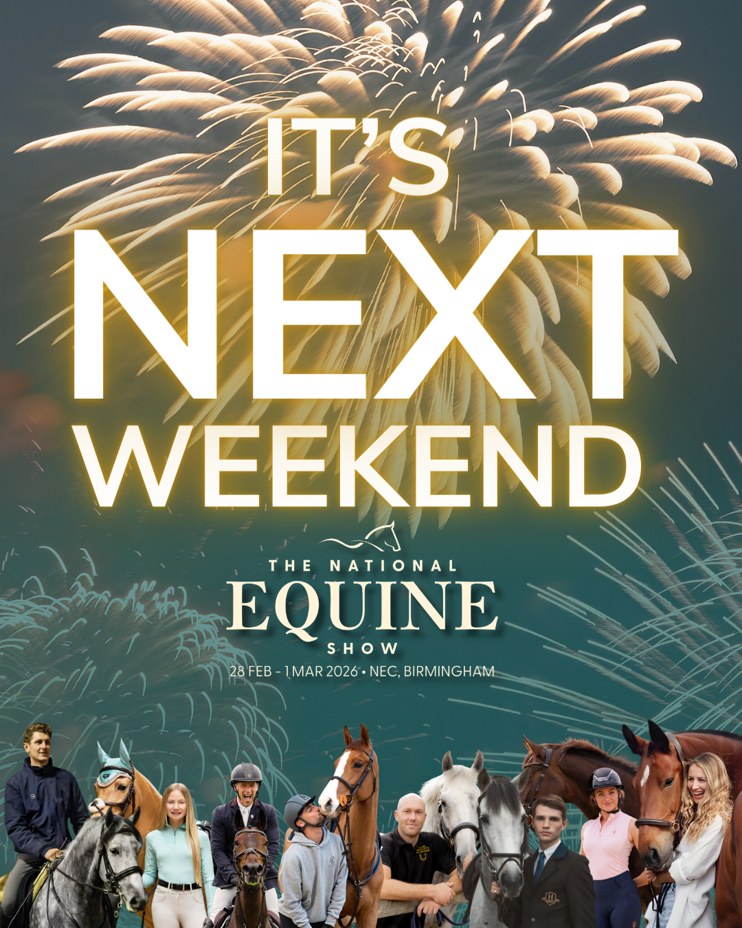 The National Equine Show 2026 gallops into the NEC Birmingham next weekend